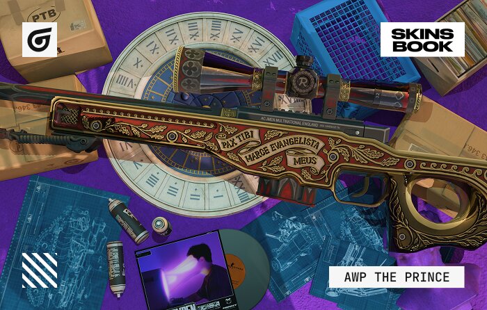 AWP The Prince CS2 skin from the rare Canals Collection featuring a rich wine-red base with bright gold calligraphic details and elegant European ornament patterns across the entire body. Enhanced in Source 2 with brighter gold tones and a silky texture finish. One of the rarest AWP skins, with limited drops, very low Factory New count, and strong demand from collectors building red and gold themed inventories. Considered a high-liquidity niche collector item and elite alternative to Dragon Lore, valued for aesthetics and refined design rather than mainstream recognition.