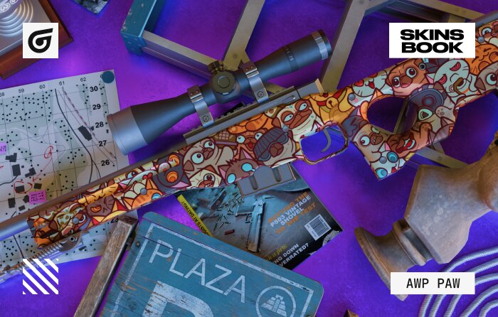 CS2 (CS:GO) skin pattern example with uncommon color dominance and balanced texture symmetry, demonstrating how non-official CS2 (CS:GO) rare skin patterns and specific layout variations influence market perception and collector demand.