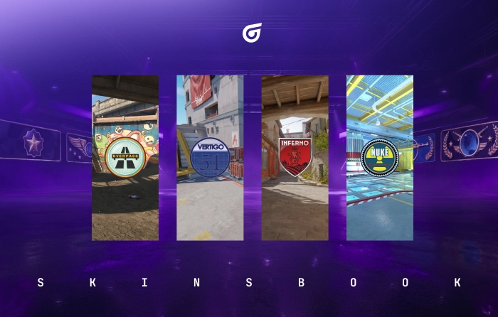 CS2 (CS:GO) Wingman maps including Inferno, Nuke, Overpass, Vertigo, Sanctum, and Poseidon, featuring 2v2 gameplay strategies such as Pit control on Inferno, Ramp defense on Nuke, Monster control on Overpass, B-stairs hold on Vertigo, Temple scouting on Sanctum, and Mid control tactics on Poseidon.
