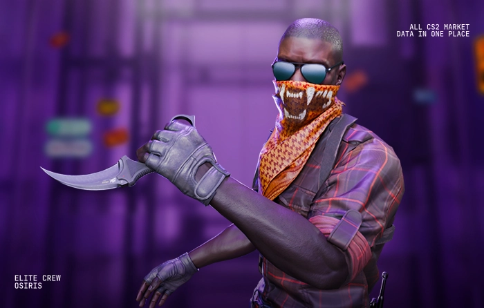 Osiris | Elite Crew CS2 operator skin featuring a highly tactical appearance with detailed combat gear, sharp model textures, and a professional military-inspired design. This popular T-side agent is considered one of the best value options among CS2 operator skins and CS2 agent skins, offering a polished look without a premium price tag. Favored by players searching for terrorist agents CS2, T-side agent skins, and counter strike operator skins, Osiris stands out among all CS2 agents thanks to his clean aesthetic, realistic equipment, and elite operative appearance.