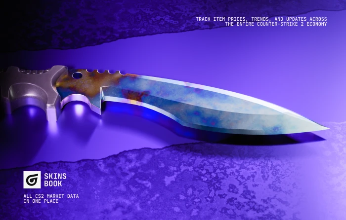 Kukri Knife Case Hardened Blue Gem in CS2, released with the A Call to Arms update on February 6, 2024. This Case Hardened knife from the Kilowatt Case features randomized blue, purple, and gold patterns across its wide curved blade, with Pattern #494 recognized as the best Kukri Knife Blue Gem thanks to its exceptional blue playside coverage and growing collector demand.