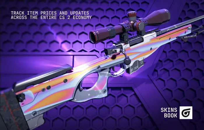 AWP Chrome Cannon Covert skin in CS2 (CS:GO), released February 6, 2024 in the Kilowatt Case, priced ~$23.00–$80.03 with 0.00–1.00 float, featuring a striking mirror-chrome finish that reflects map lighting; one of the cheap Covert skins in CS2 with stable prices and balanced supply and demand.